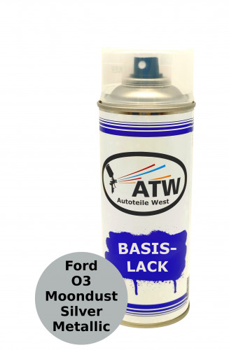 Autolack für Ford O3 Moondust Silver Metallic